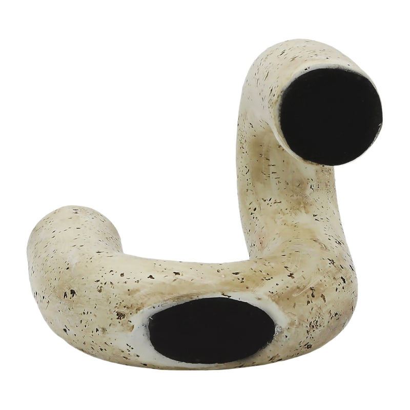 7 KARNORA CURLY VASE, NATURAL