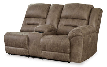 Ravenel Right-Arm Facing Power Reclining Loveseat with Console