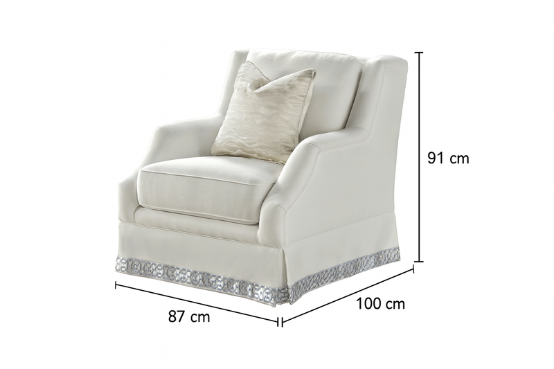 Copacabana White Chair