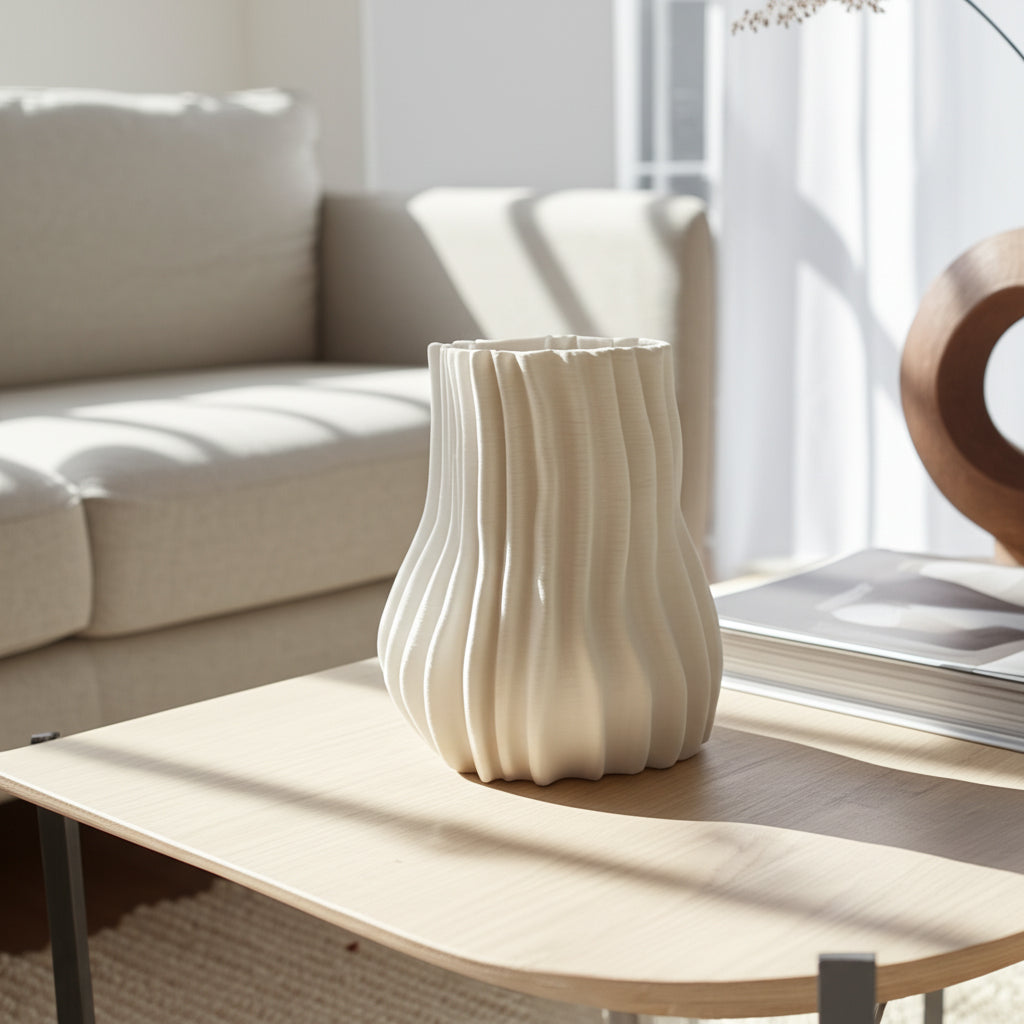 مزهرية مطبوعة ثلاثية الأبعاد ANTOLIA ANTOLIA 3D PRINTED VASE