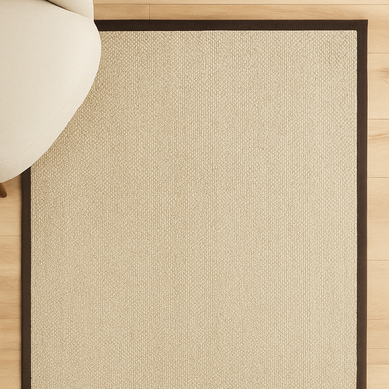 Cloud White Mahogany Rug