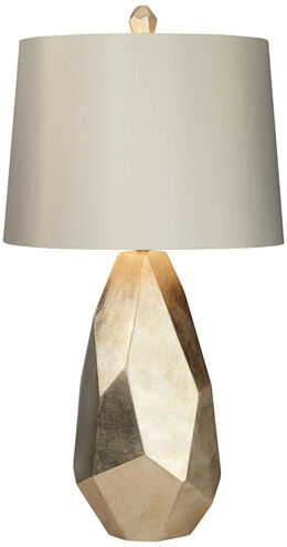 Roxy Table Lamp  25"Ht.,Resin  Shiny Gold Finish  14 x 14 x
