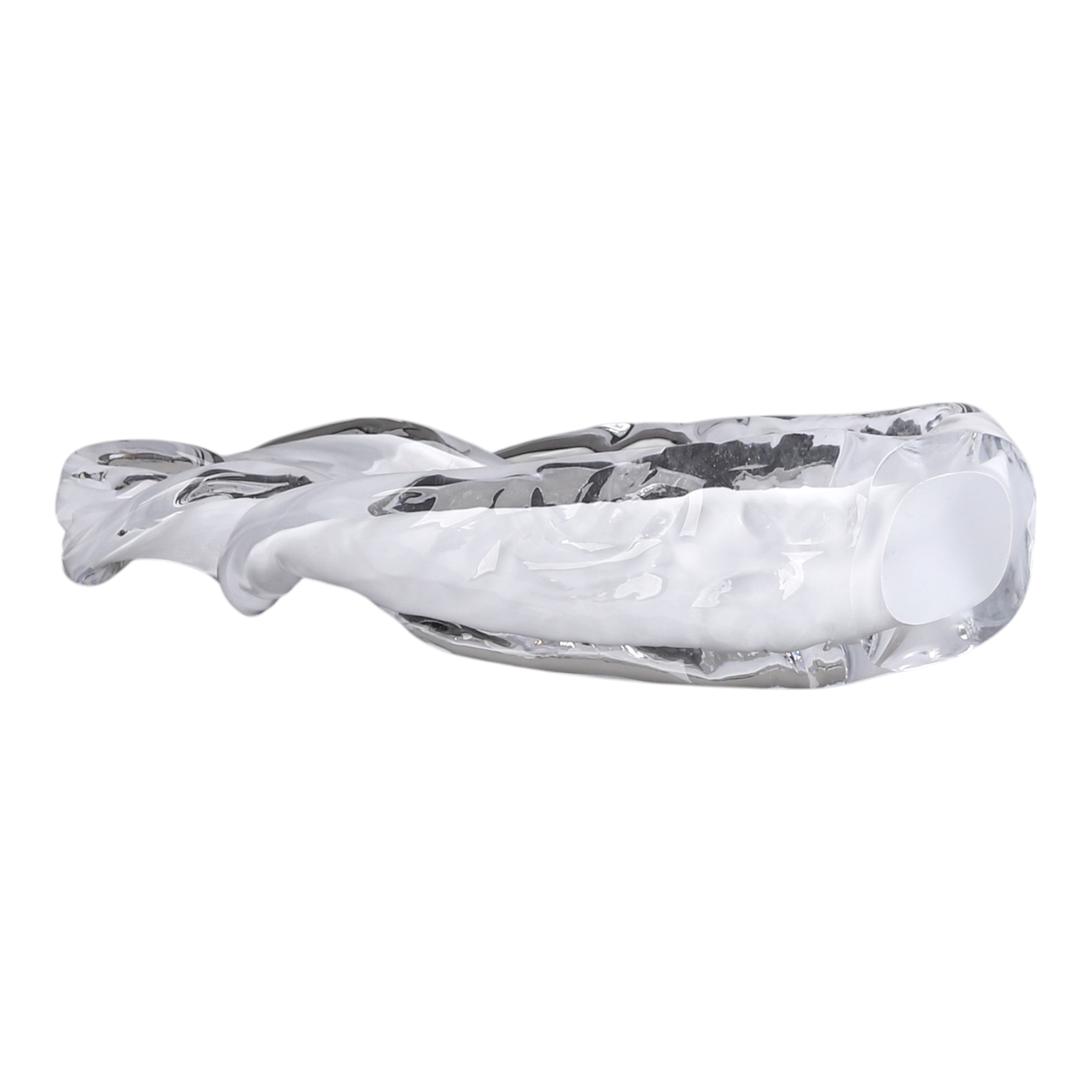 نحت زجاجي أبيض من سيدون Sidon White Glass Sculpture