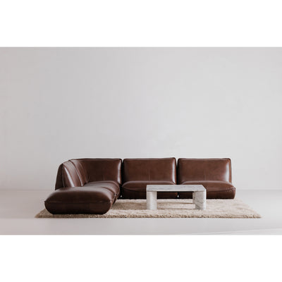 Segment Coffee Table Ashen Grey Matrix