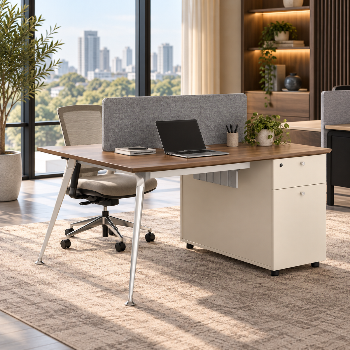 2-Seater Workstation