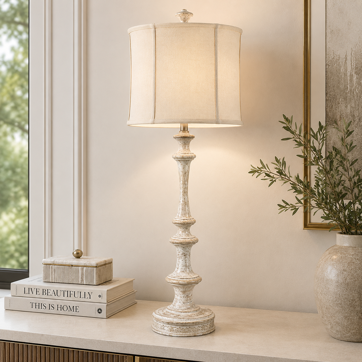 Dawson Candlestick Table Lamp