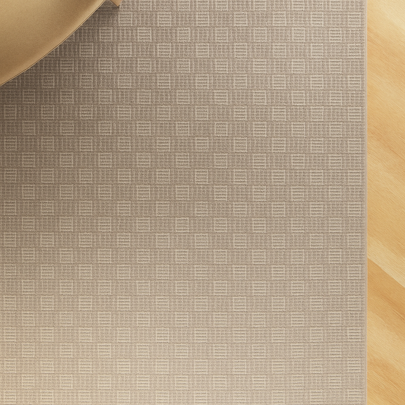 Pink Tint Dark Gray Rug