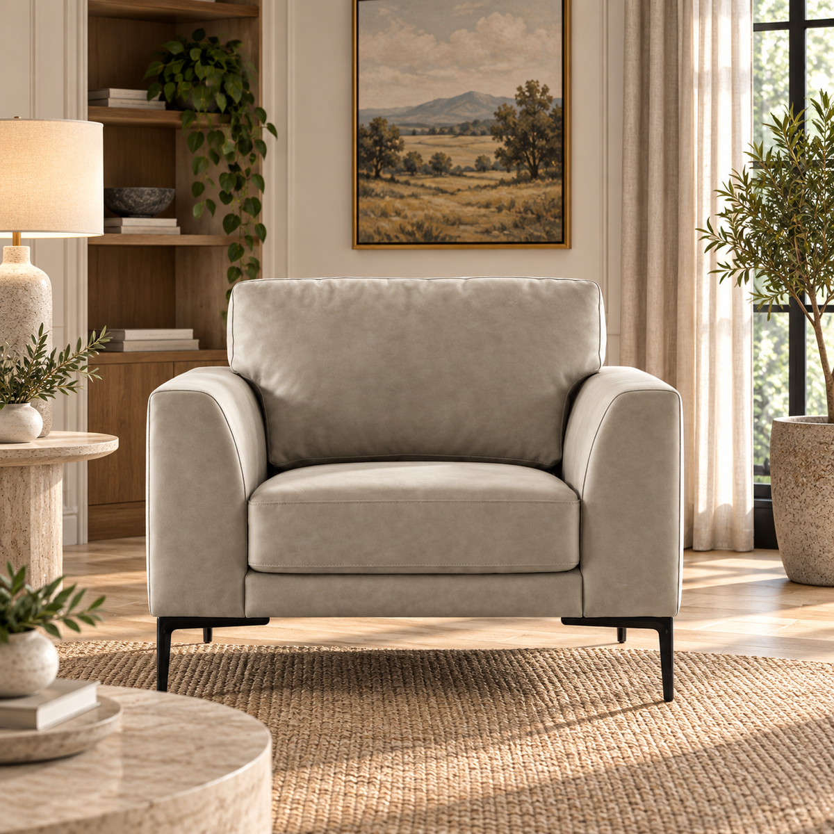 Dallas Chair - Light Gray