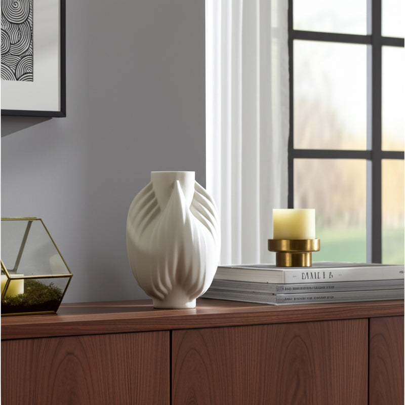 مزهرية إيكو مطبوعة ثلاثية الأبعاد ECHO 3D PRINTED VASE