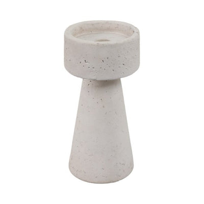 8x4" Taper & Pillar Holder, White - Al Rugaib Furniture