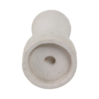 8x4" Taper & Pillar Holder, White - Al Rugaib Furniture