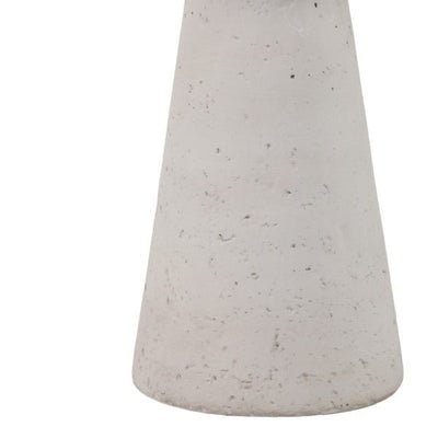 8x4" Taper & Pillar Holder, White - Al Rugaib Furniture