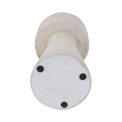 8x4" Taper & Pillar Holder, White - Al Rugaib Furniture