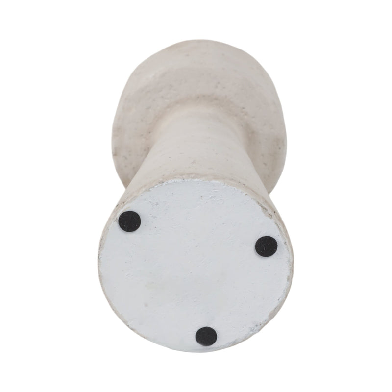 8x4" Taper & Pillar Holder, White - Al Rugaib Furniture