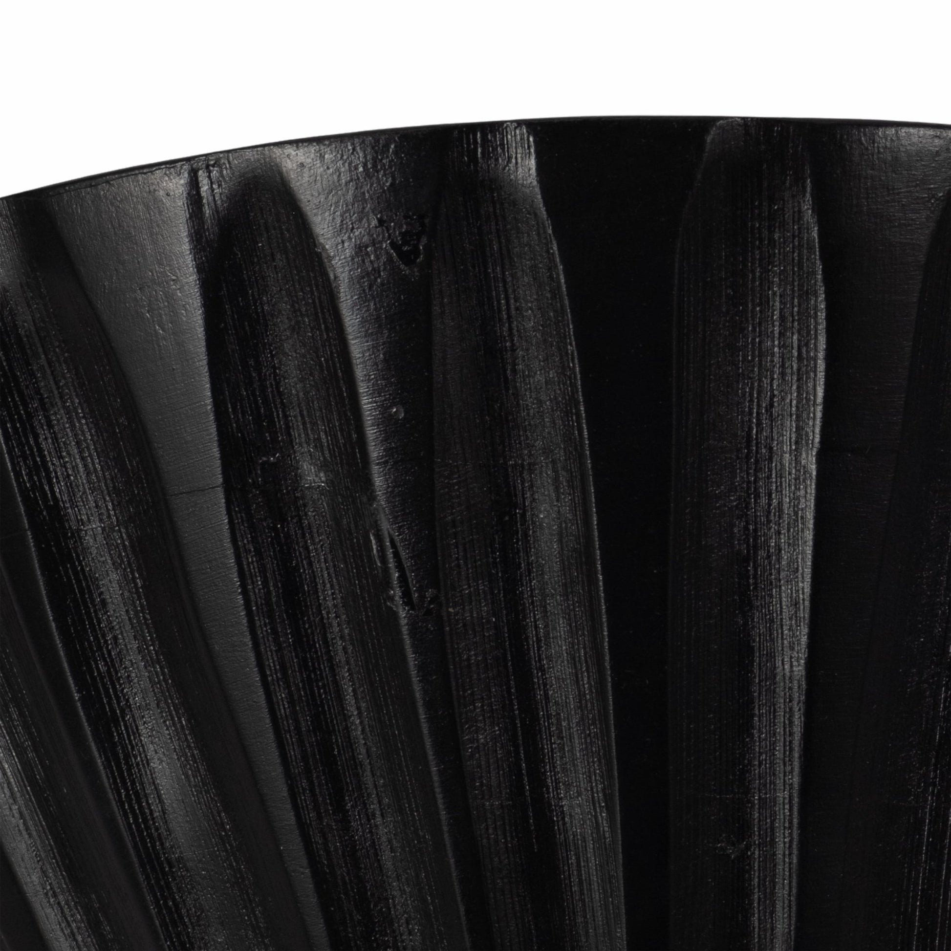 9" 17oz Footed Bowl/scented Wax, Black Candle Holders| Sagebrook Home