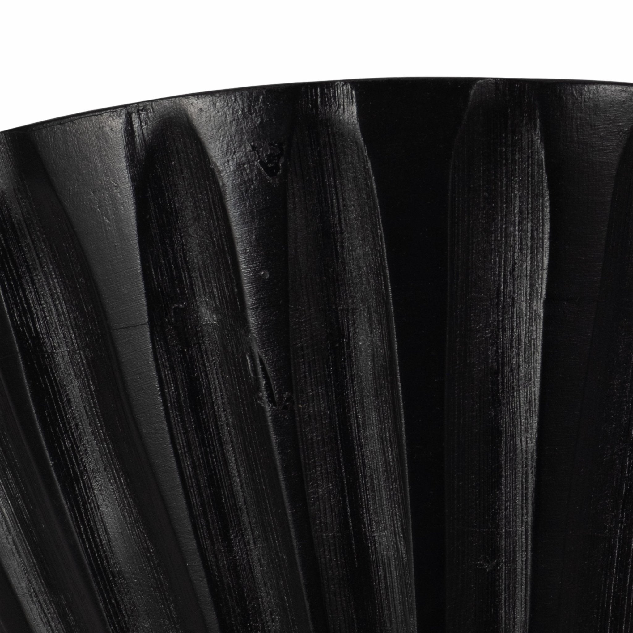 9" 17oz Footed Bowl/scented Wax, Black Candle Holders| Sagebrook Home