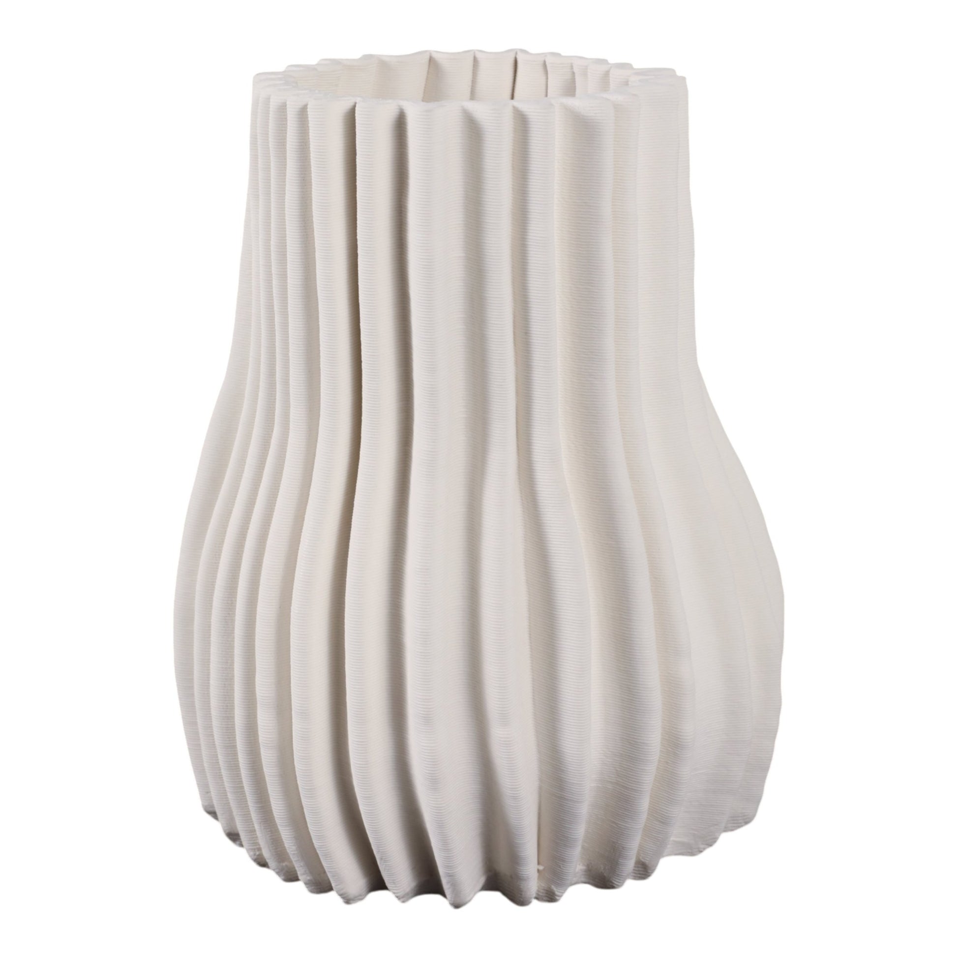 9" ANTOLIA SMALL 3D PRINTED VASE Vases and Jars| Sagebrook Home