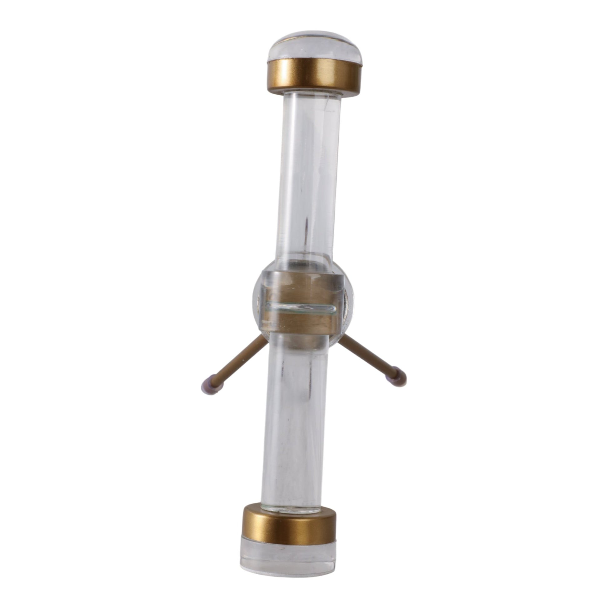 9" Bradford Acrylic And Brass Telescope D?cor Table Decors| Sagebrook Home