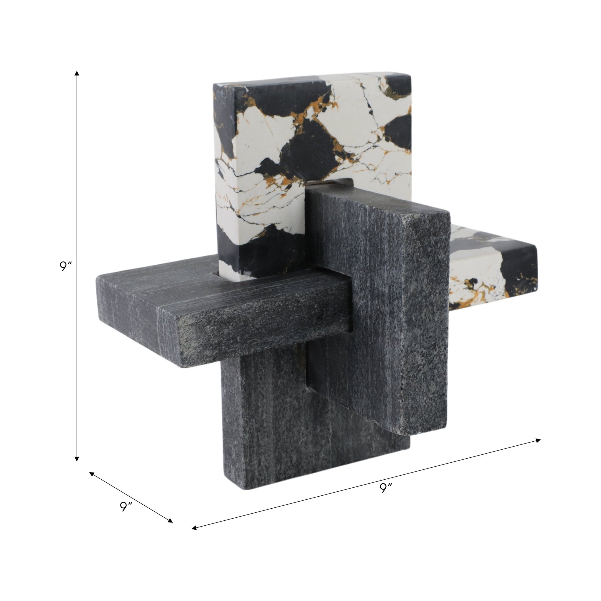 9" Calhoun Large Marble Knot Table Decors| Sagebrook Home