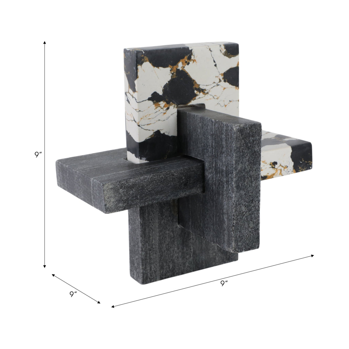 9" Calhoun Large Marble Knot Table Decors| Sagebrook Home