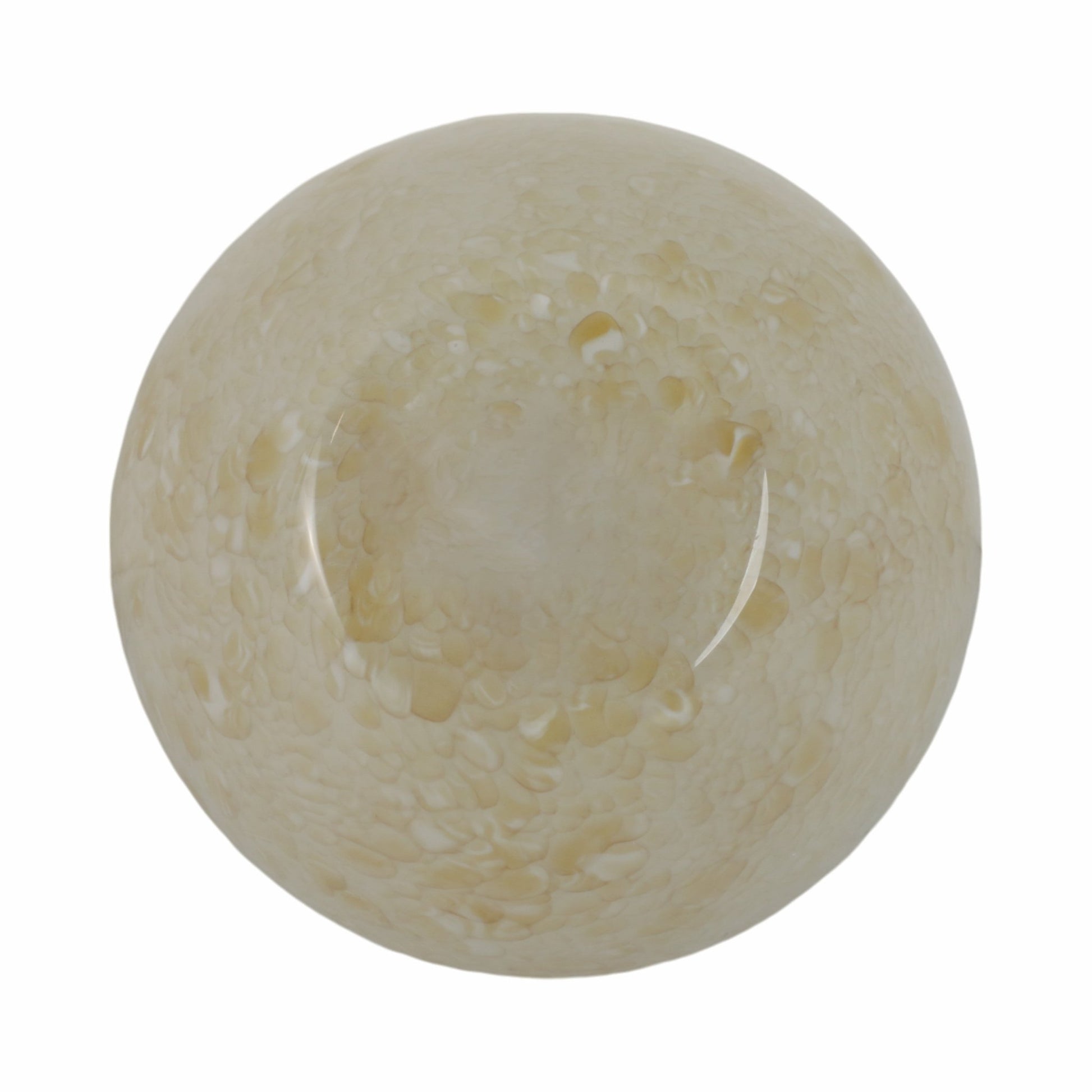 9" Durban Cream Glass Bowl Table Decors| Sagebrook Home
