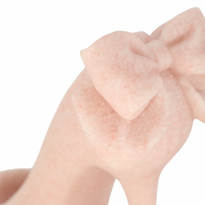 9" Laxmi Pink Quartz Resin High Heel Statuary - Al Rugaib Furniture