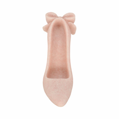 9" Laxmi Pink Quartz Resin High Heel Statuary - Al Rugaib Furniture