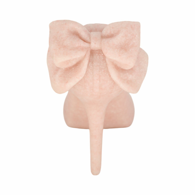 9" Laxmi Pink Quartz Resin High Heel Statuary - Al Rugaib Furniture