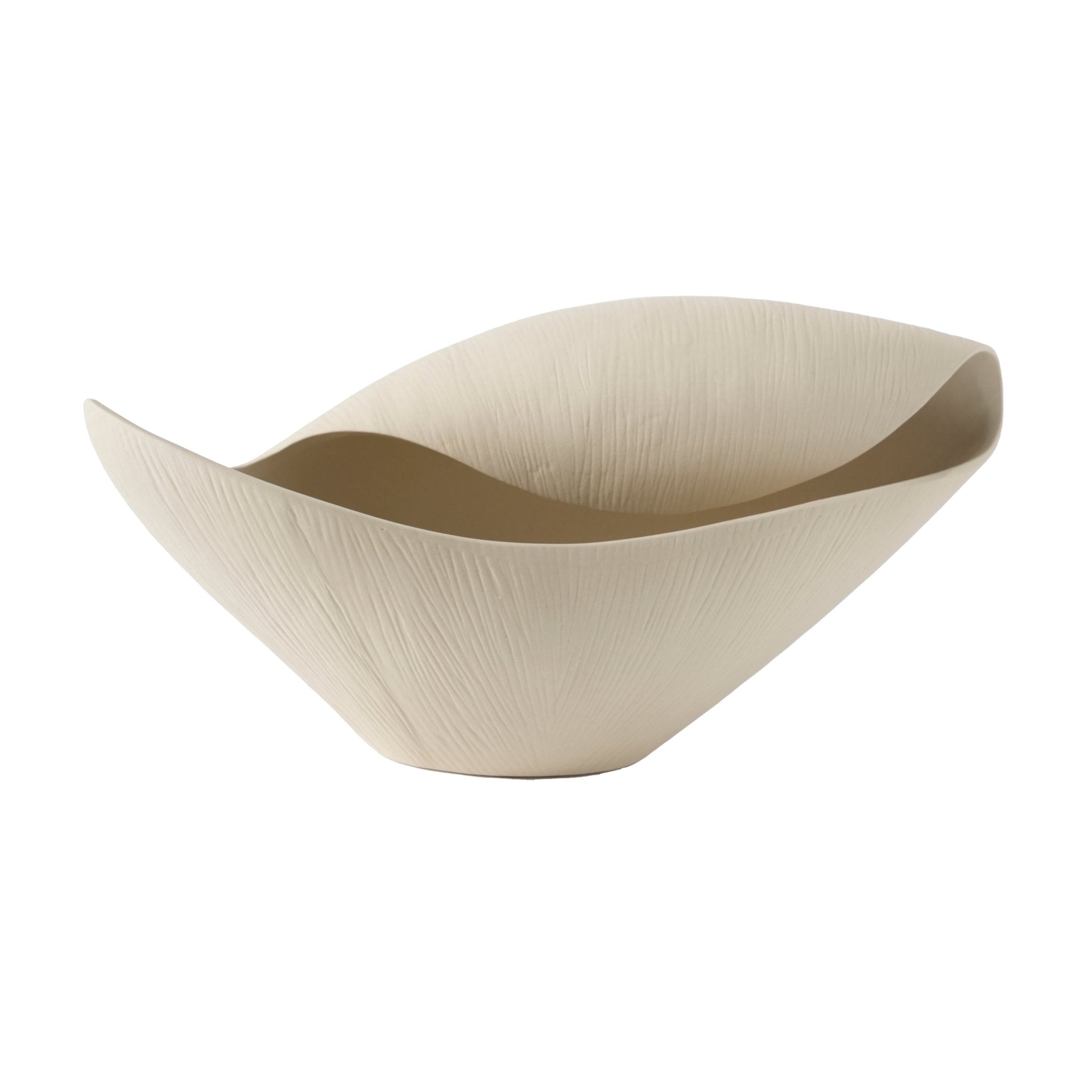 9" NICOLAU DECORATIVE BOWL, SILVER CLOUD Bowl| Sagebrook Home