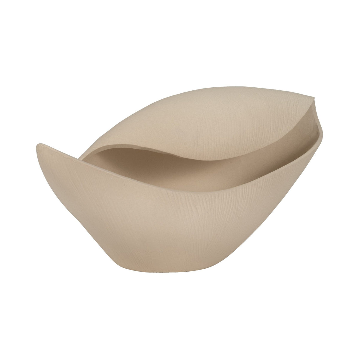 9" NICOLAU DECORATIVE BOWL, SILVER CLOUD Bowl| Sagebrook Home