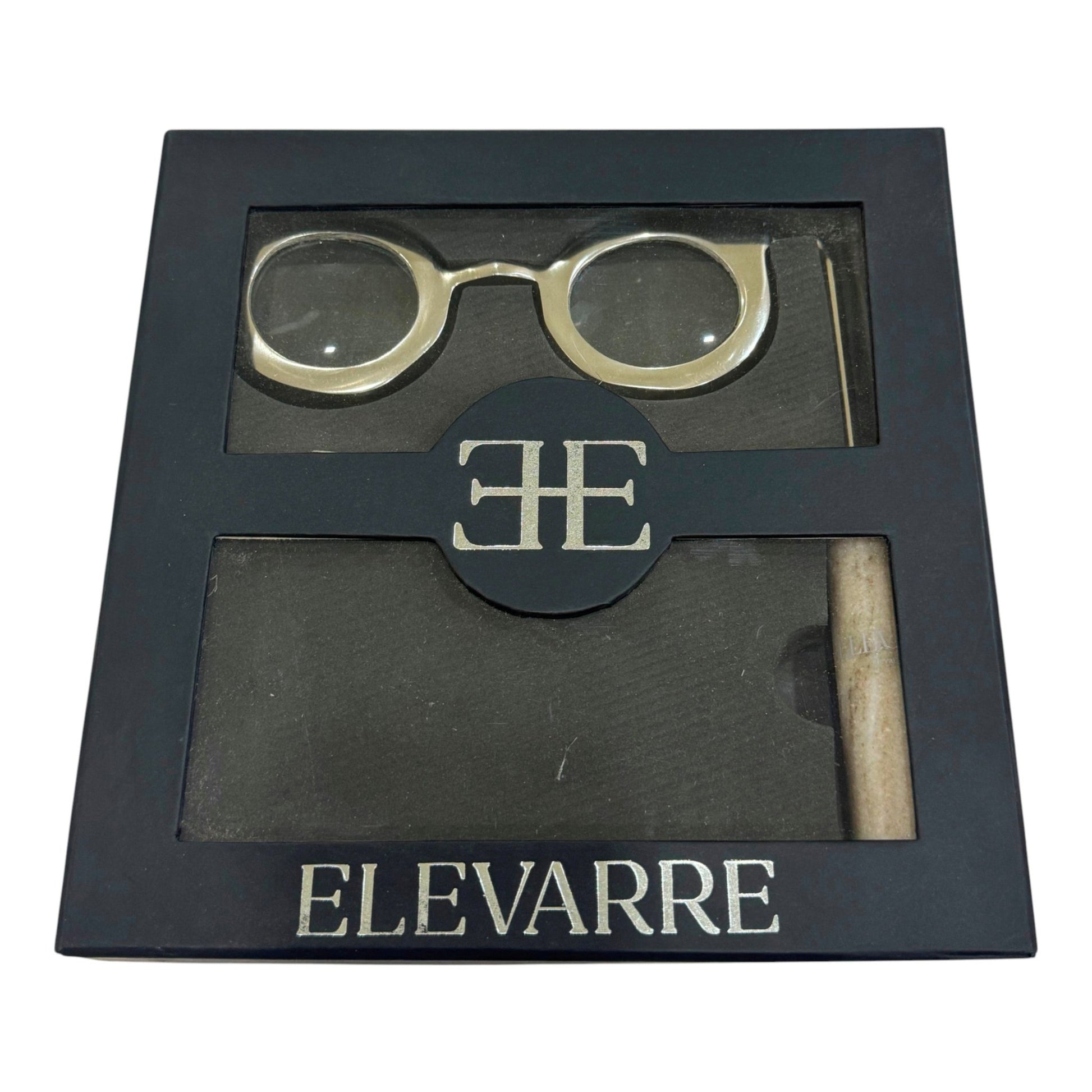 9" Shimon Magnifying Glasses W/beige Marble Handle Table Decors| Sagebrook Home