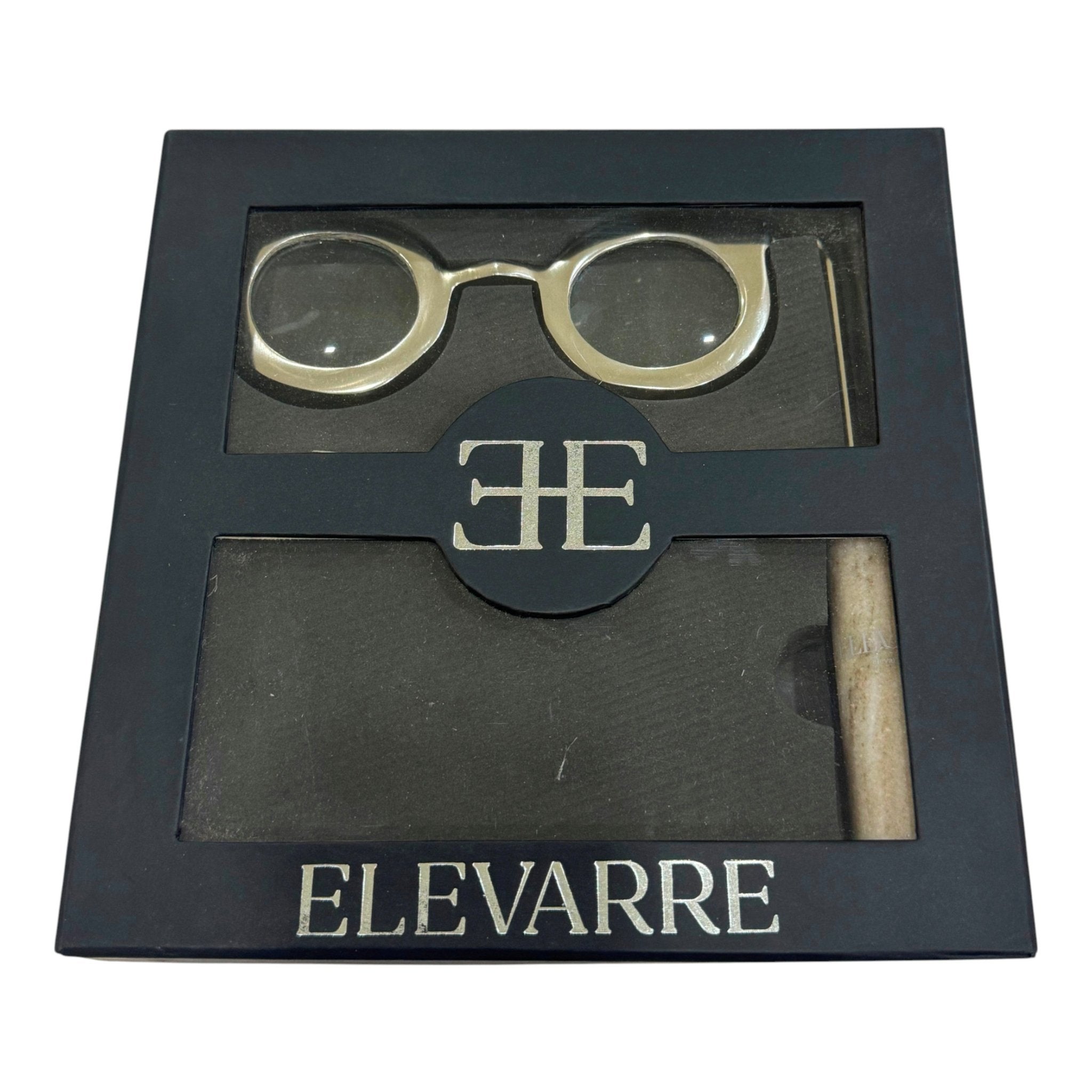 9" Shimon Magnifying Glasses W/beige Marble Handle Table Decors| Sagebrook Home