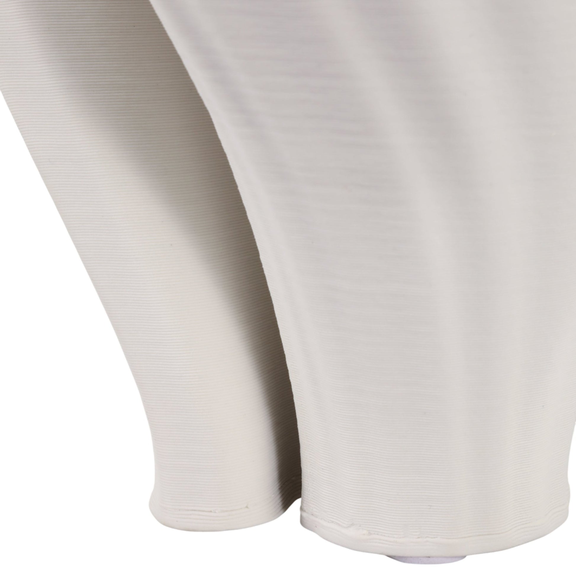 9" Spire Short And Wide 3d Printed Vase, White Vases and Jars| Sagebrook Home