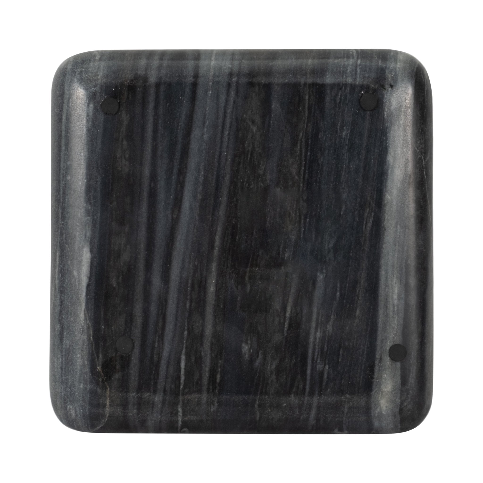 9" ZARRA GREY MARBLE TRINKET TRAY Table Decors| Sagebrook Home