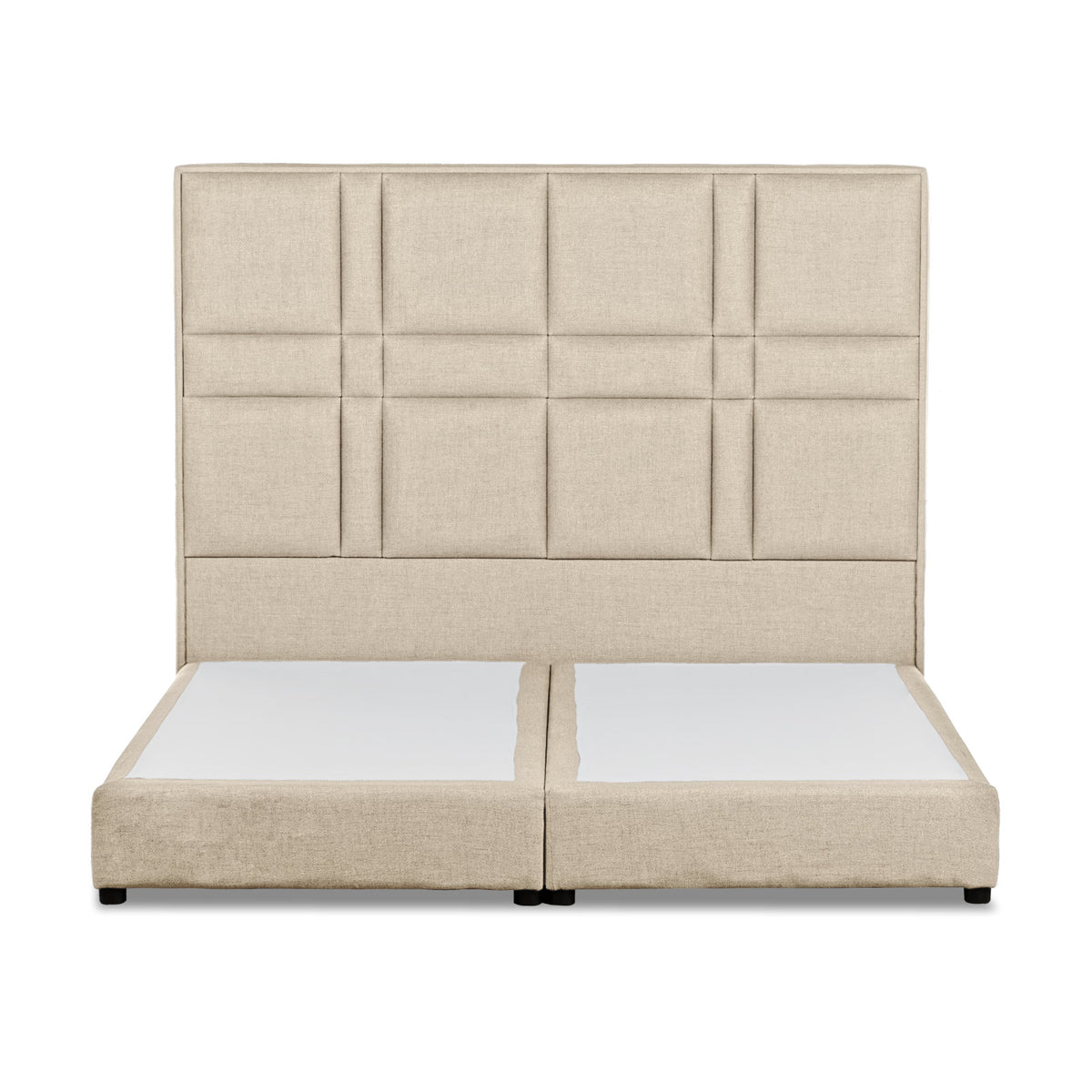 In House | Napoli Bed Frame Velvet Light Beige 200x120