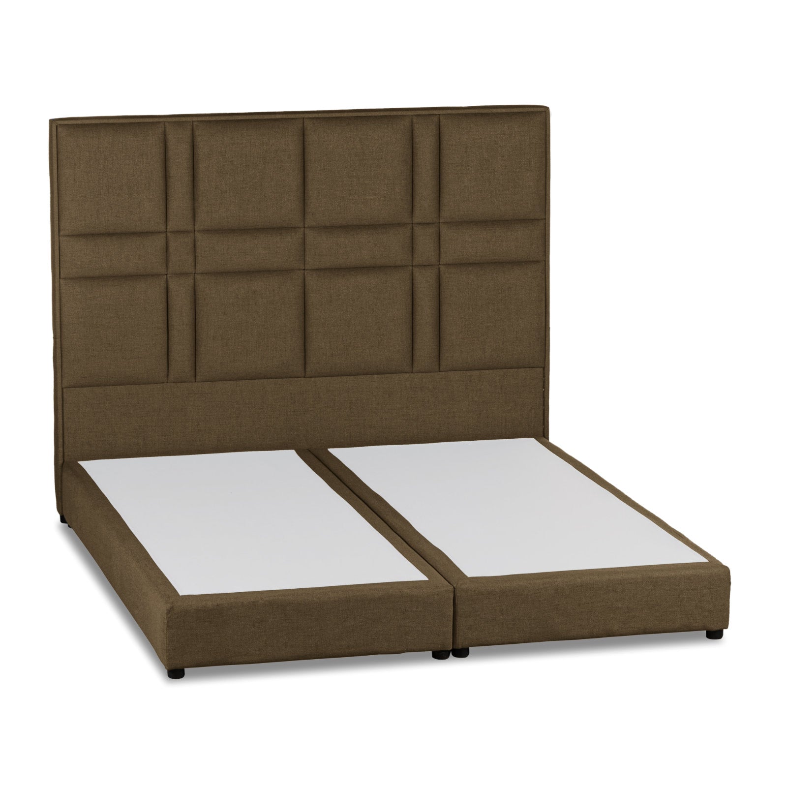 In House | Martos Bed Frame Velvet Brown