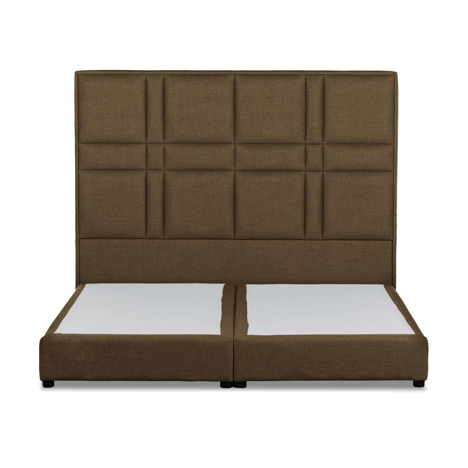 In House | Napoli Bed Frame Velvet Brown 200x120