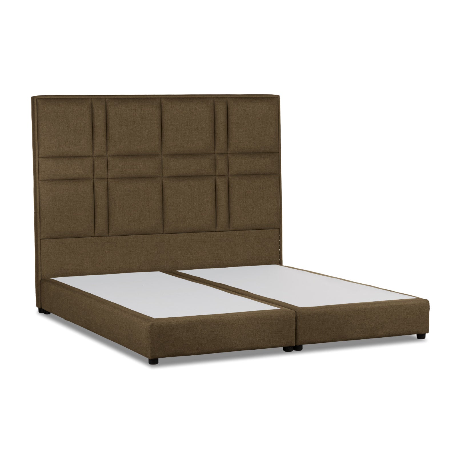 In House | Martos Bed Frame Velvet Brown