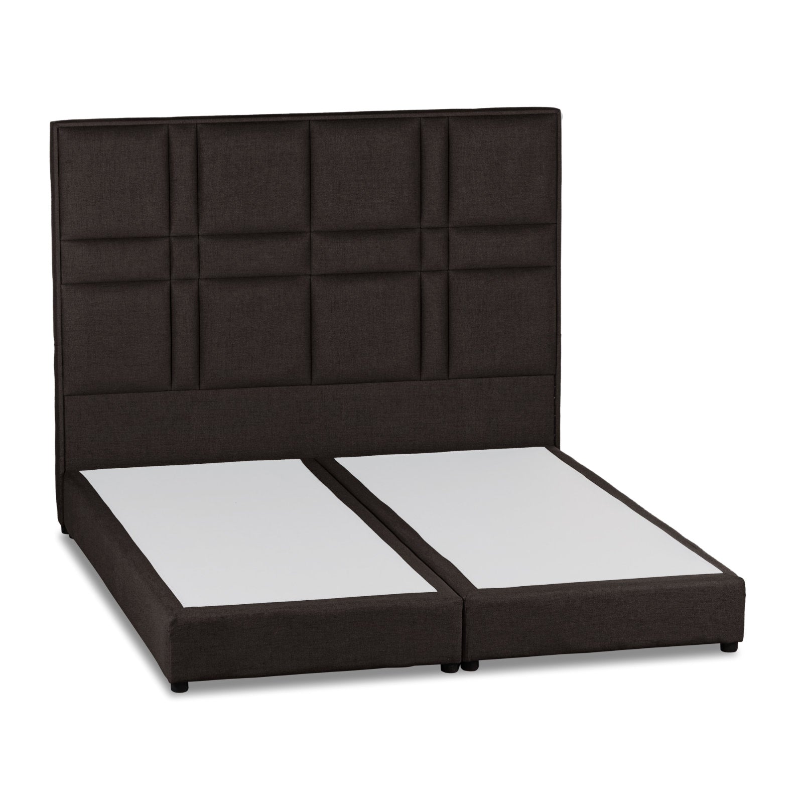 In House | Martos Bed Frame Velvet Dark Brown