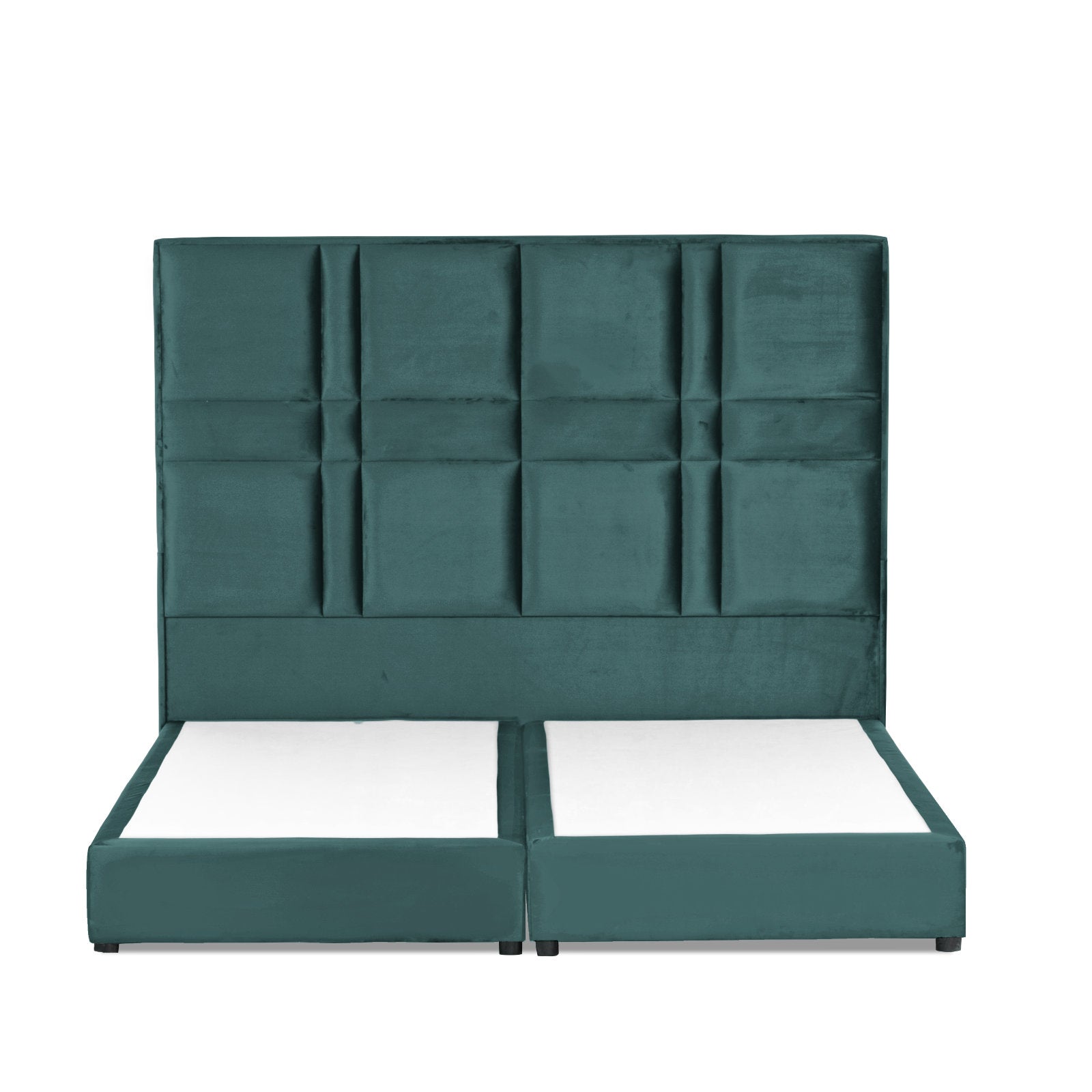 In House | Janawa Bed Frame Velvet Turquoise 200x180