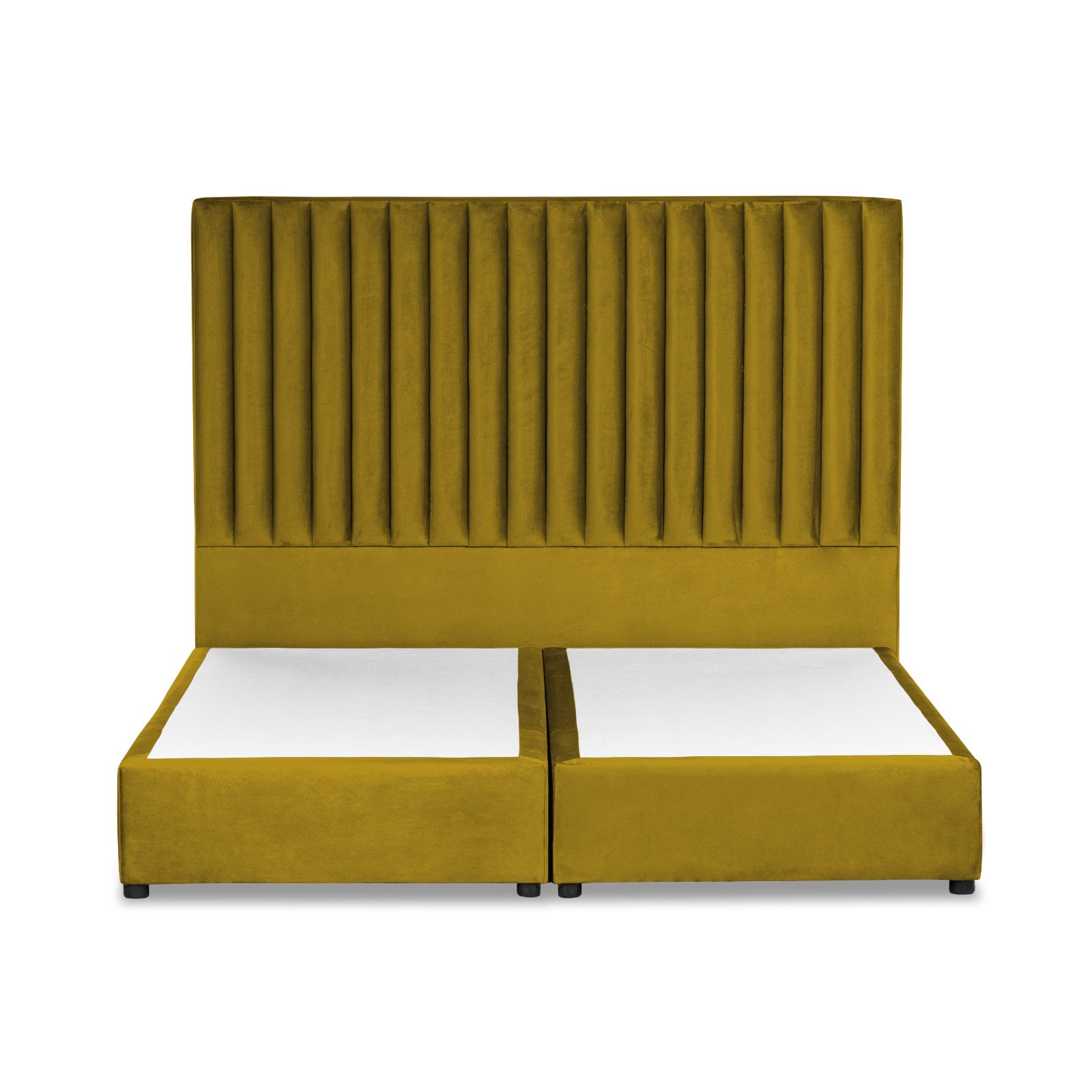 In House | Paris Bed Frame Velvet Gold 200x160