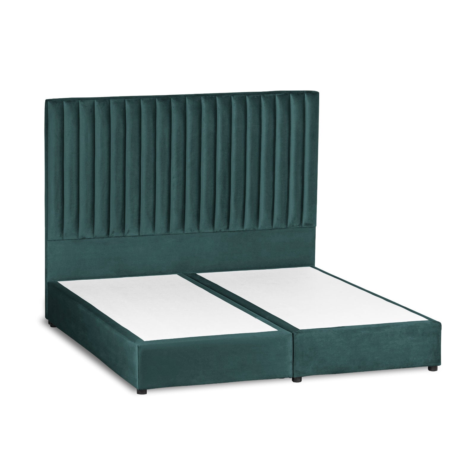In House | Paris Bed Frame Velvet Turquoise 200x160