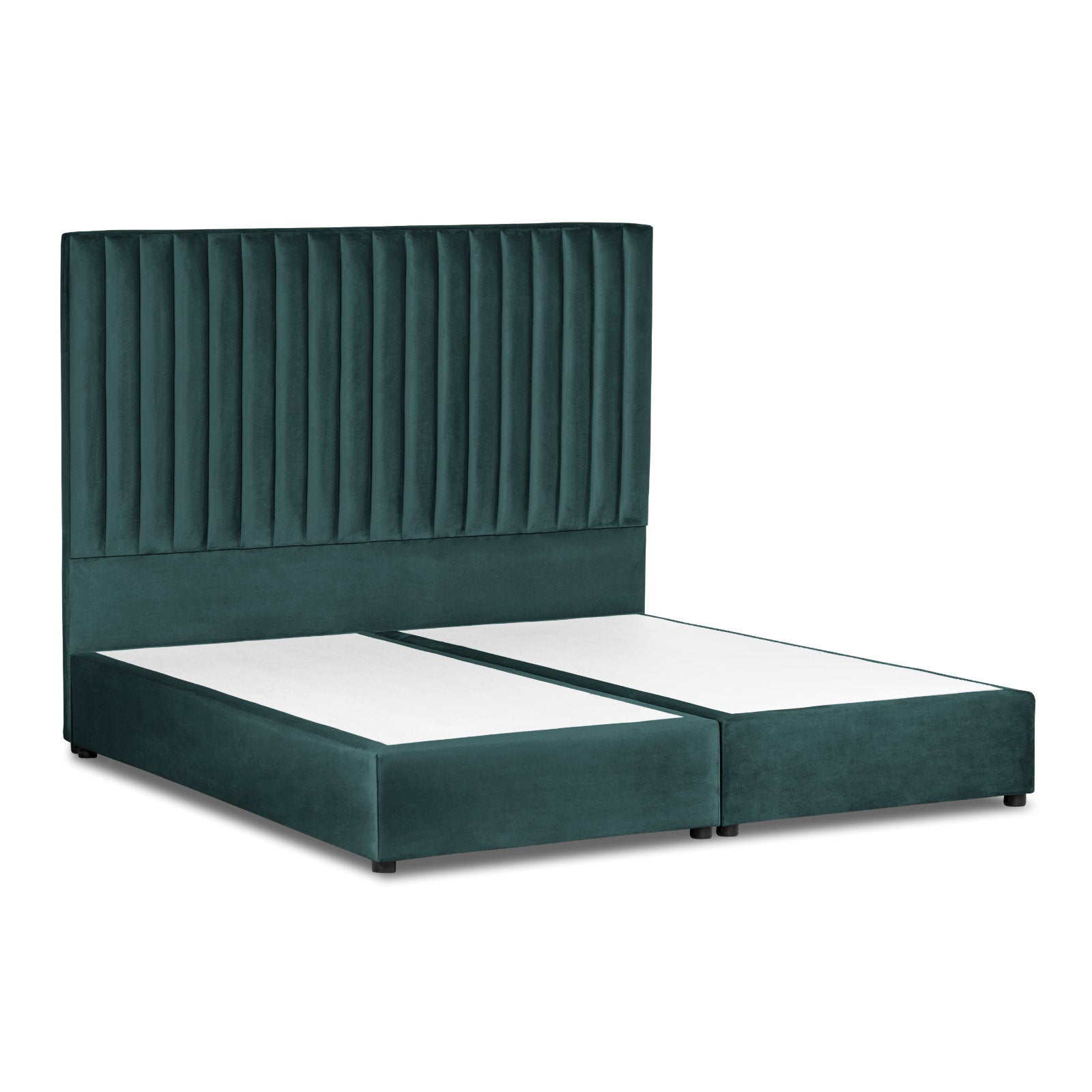 In House | Paris Bed Frame Velvet Turquoise 200x160