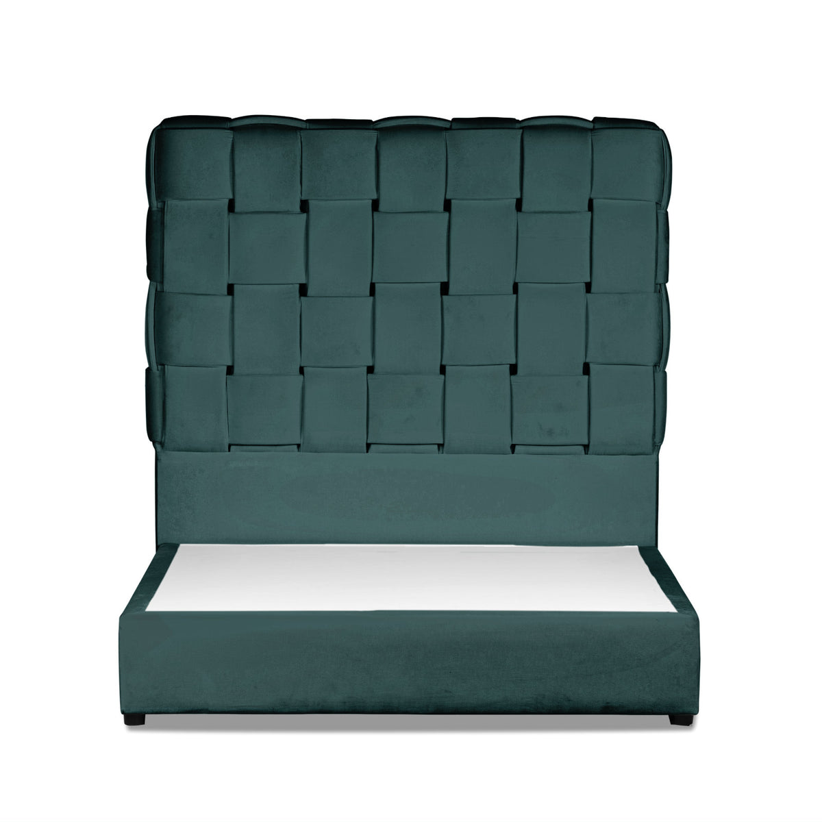 In House | Roma Bed Frame Velvet Turquoise 200x90