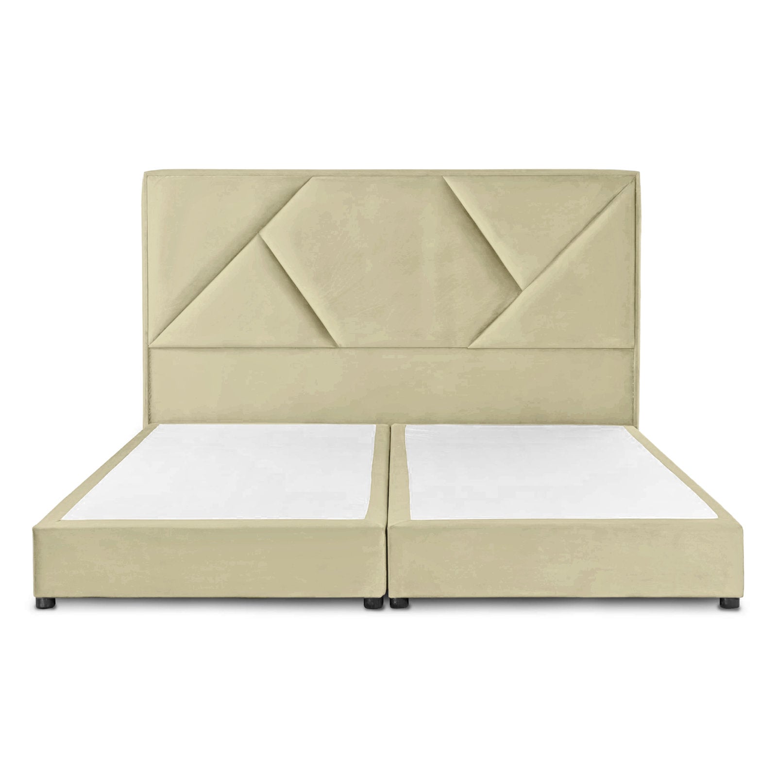 In House | Taj Mahal Bed Frame Linen Beige 200x200