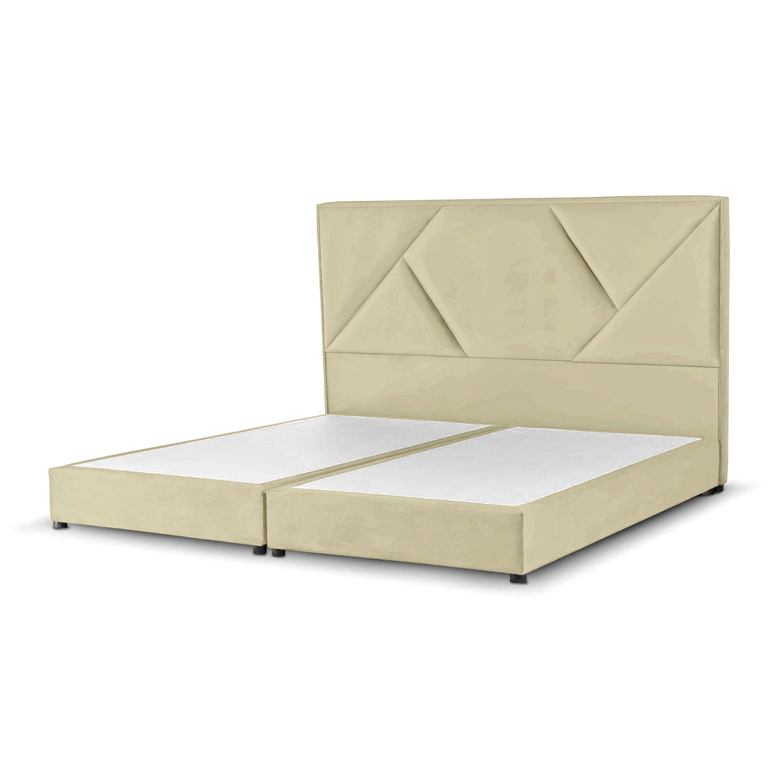 In House | Taj Mahal Bed Frame Linen Beige 200x200