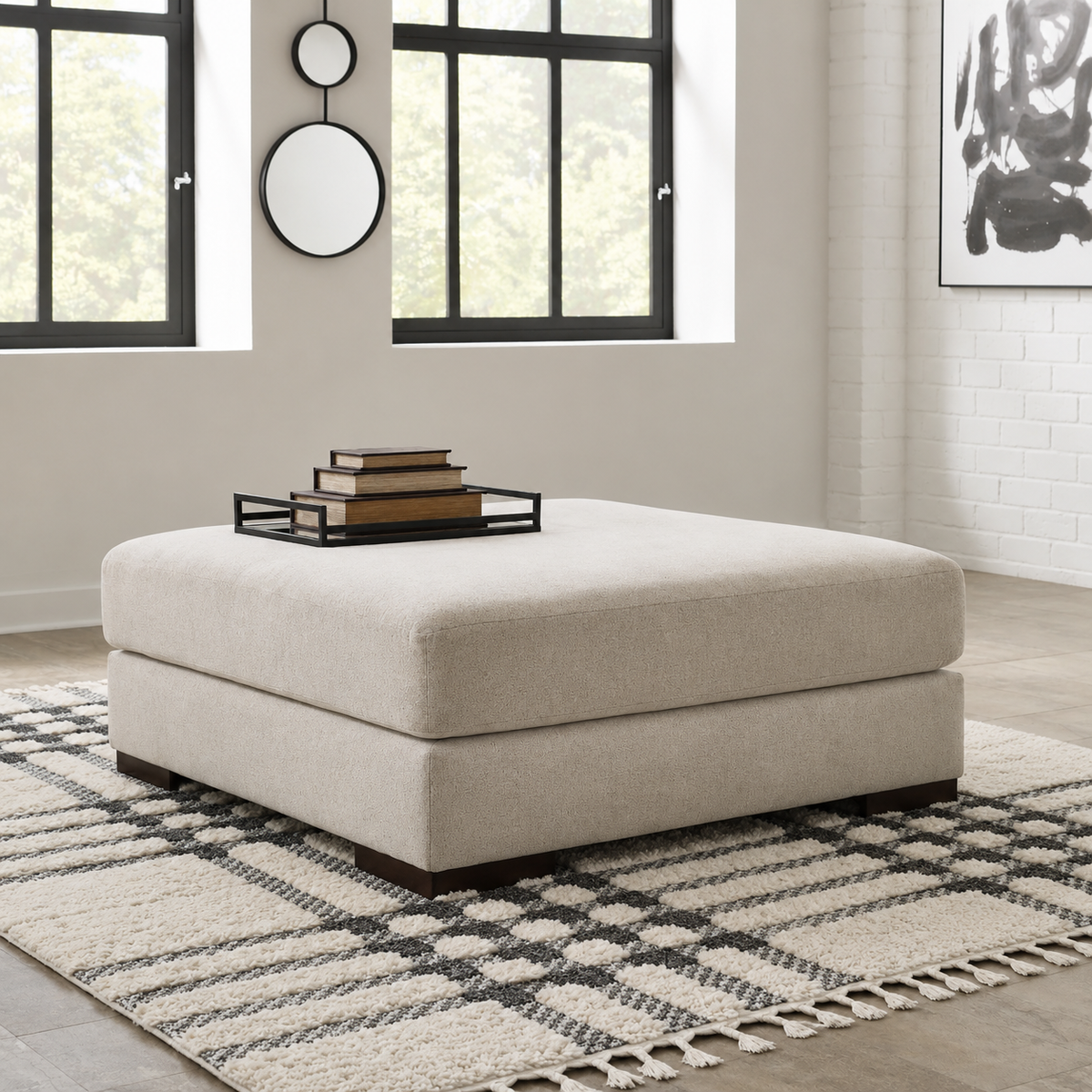 Artsie Accent Ottoman