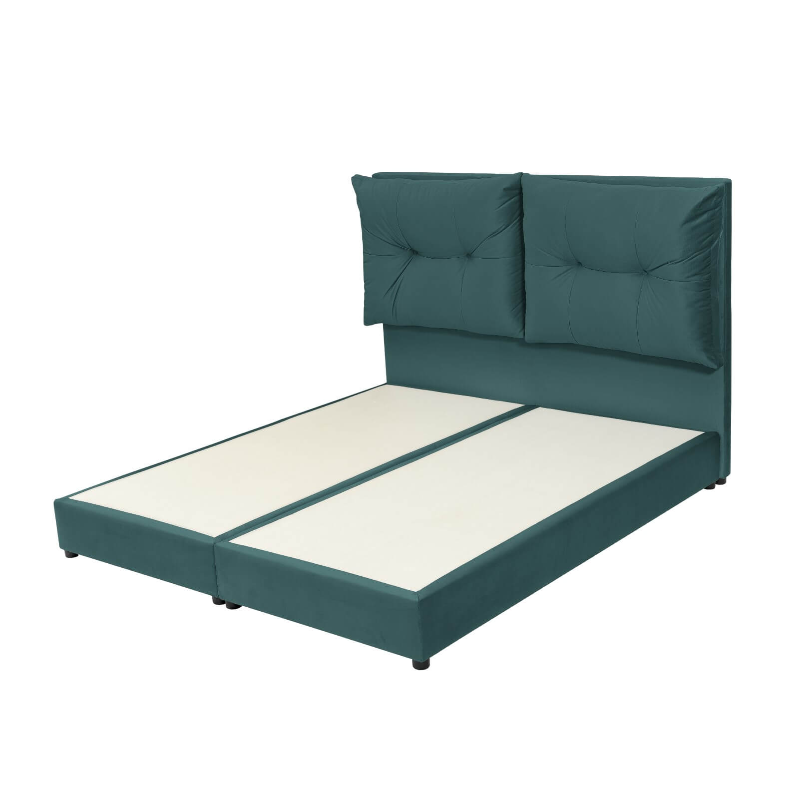 In House | Oslo Velvet Bed Frame Turquoise 200x90