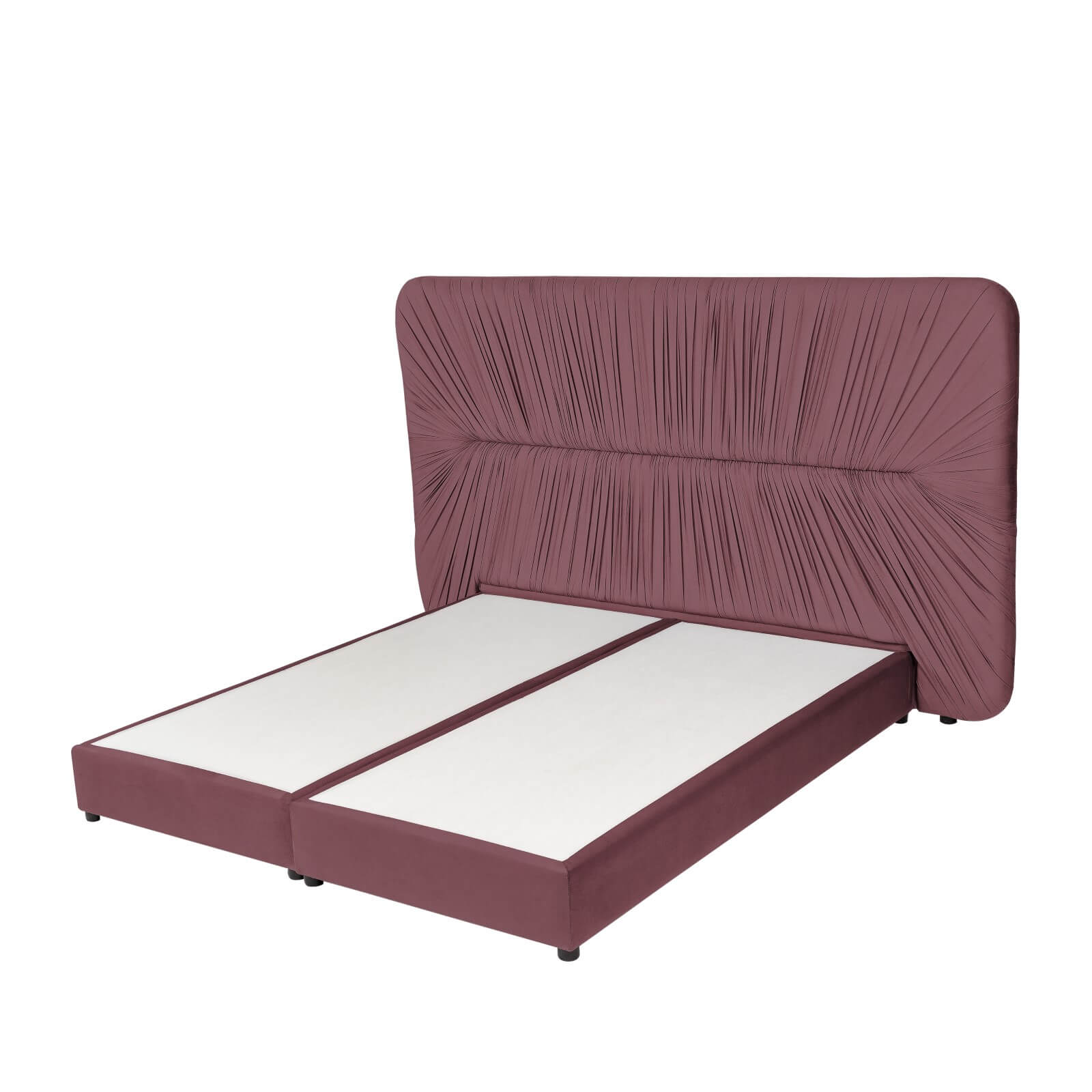 In House | Alkmar Bed Frame Velvet Ivory 200x90