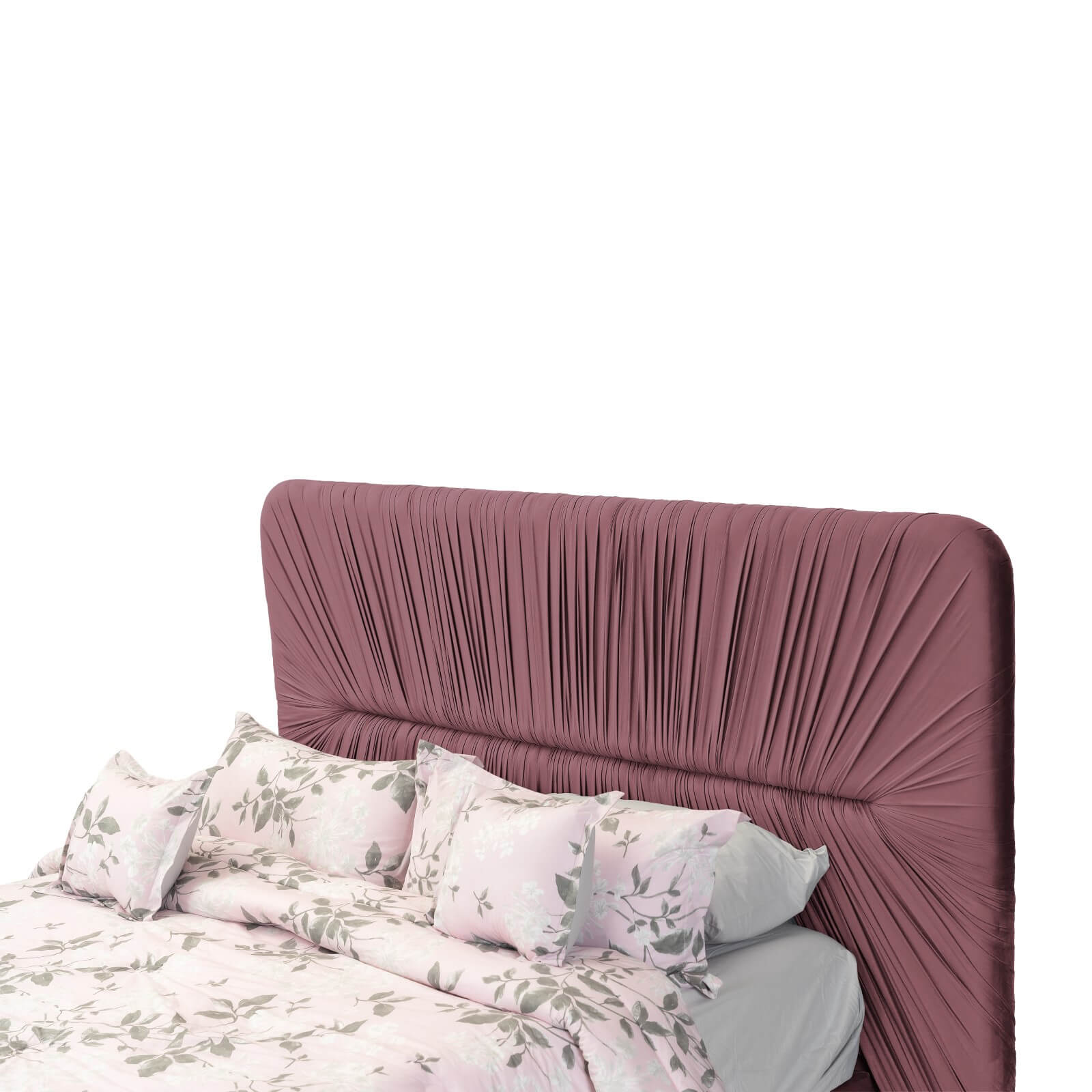 In House | Alkmar Bed Frame Velvet Ivory 200x120